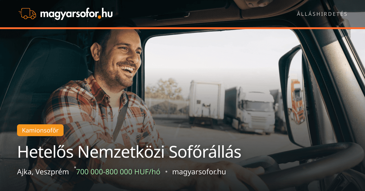 Hetelős Nemzetközi Sofőrállás